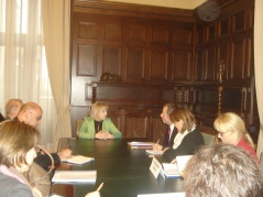 18. april 2012. godine Predsednica Narodne skupštine prof. dr Slavica Đukić Dejanović sa delegacijom pretposmatračke misije Parlamentarne skupštine Saveta Evrope